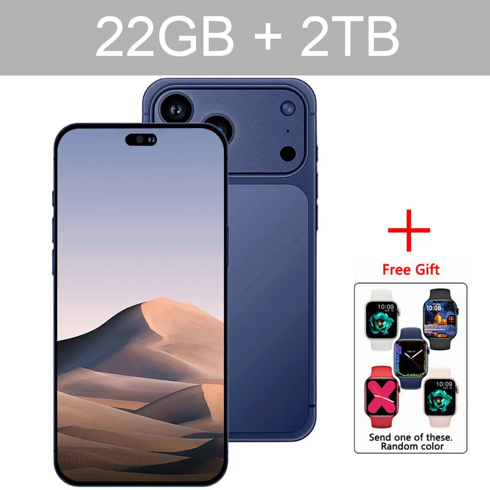 NEW High-definition Mobile Phones Film for i17 Pro Max Smartphone Accessories 7.3inch Cell Phone High Quality Android Original