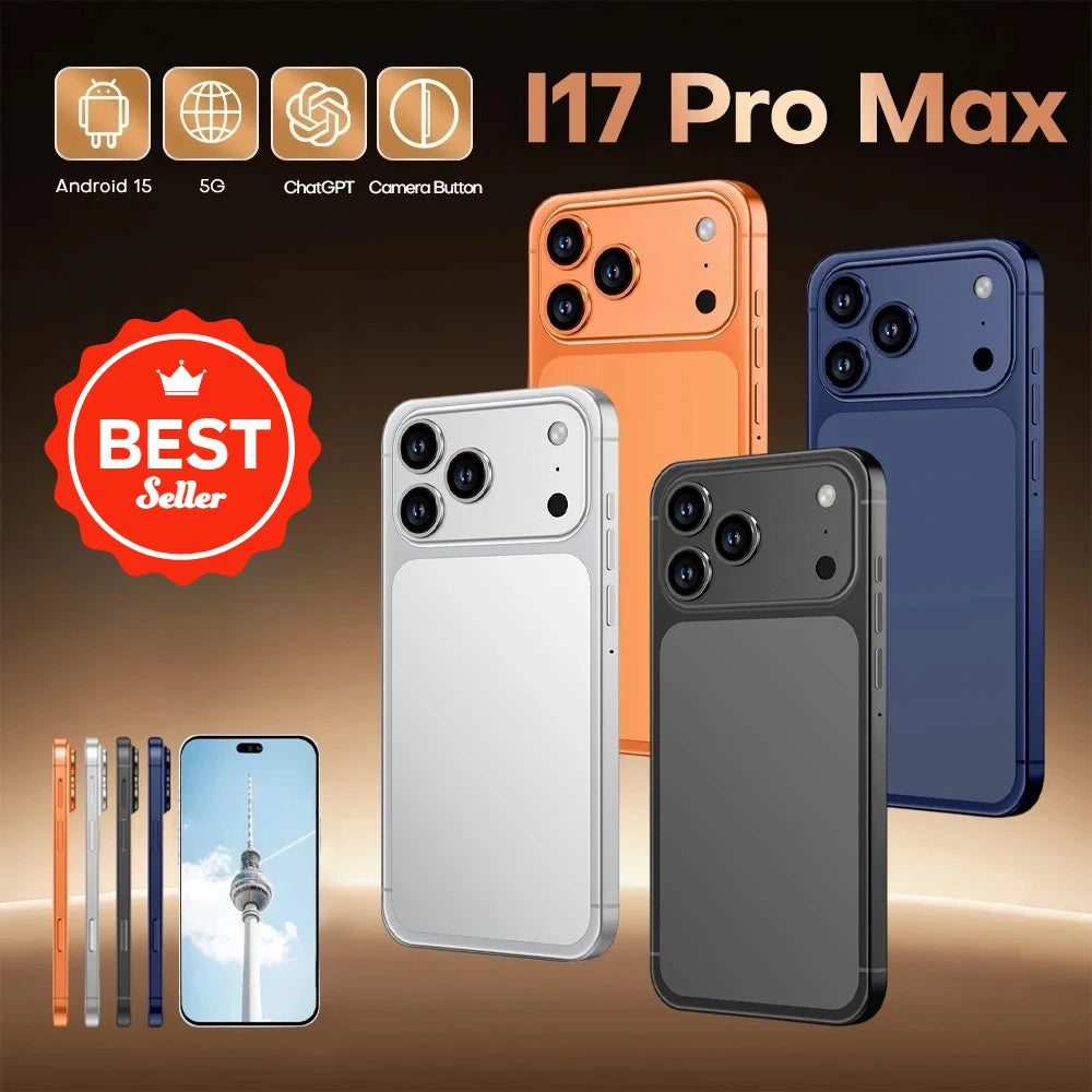 NEW High-definition Mobile Phones Film for i17 Pro Max Smartphone Accessories 7.3inch Cell Phone High Quality Android Original