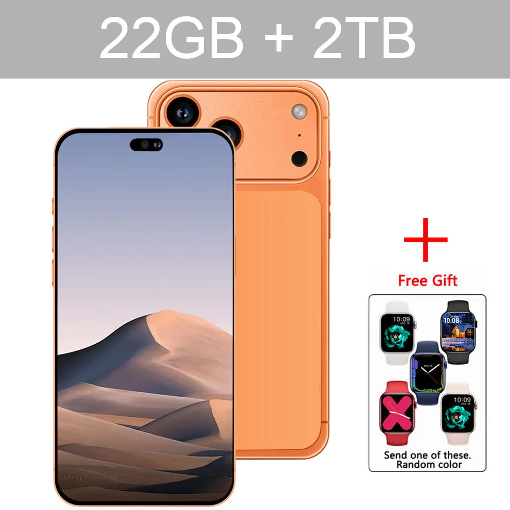 NEW High-definition Mobile Phones Film for i17 Pro Max Smartphone Accessories 7.3inch Cell Phone High Quality Android Original