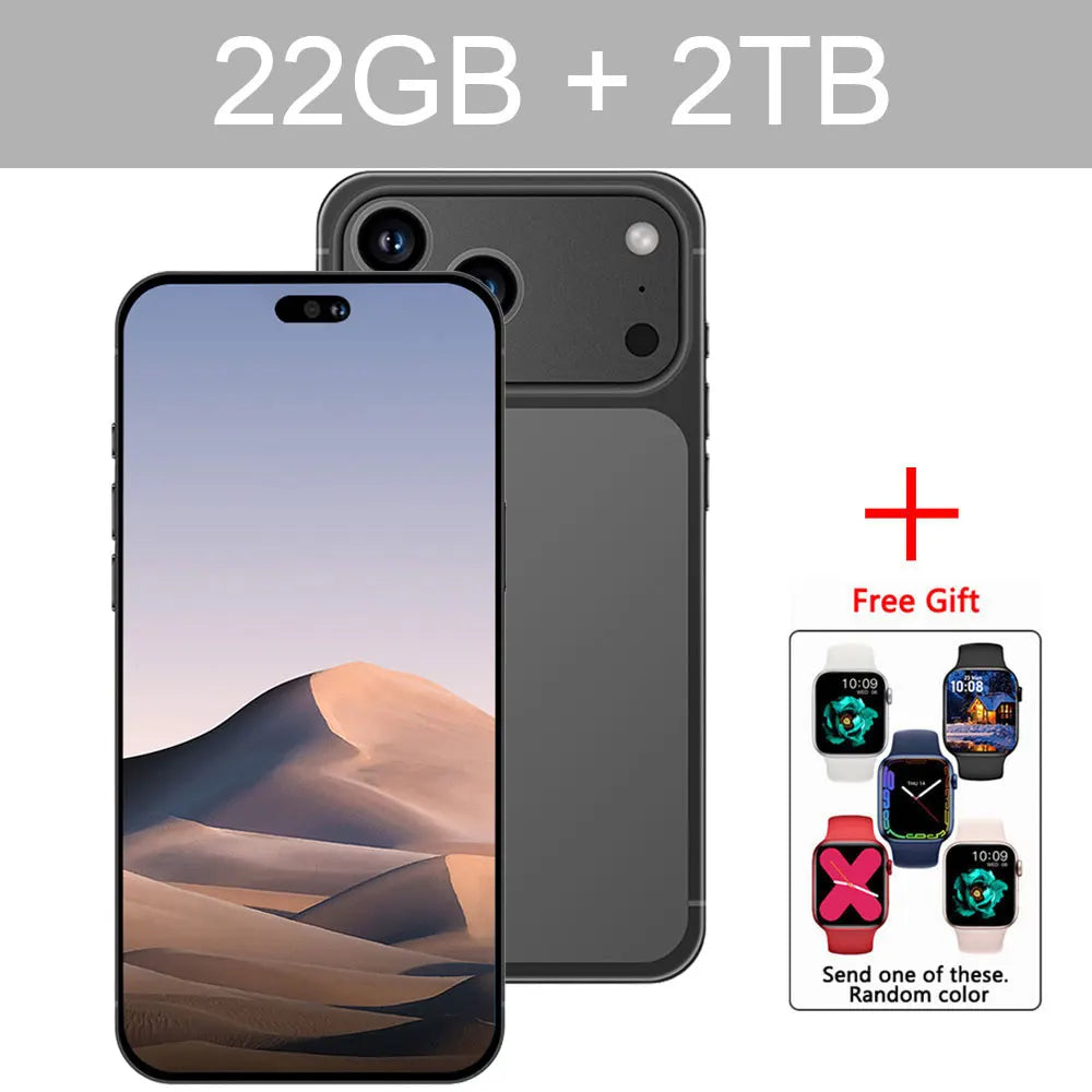NEW High-definition Mobile Phones Film for i17 Pro Max Smartphone Accessories 7.3inch Cell Phone High Quality Android Original