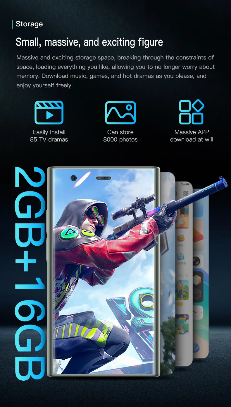 SOYES S23 Pro & Mini 24 Mini Smartphones Android 8.1 Dual SIM 3.0'' HD 1000mAh Battery WIFI Bluetooth 3G Small Mobile Phone